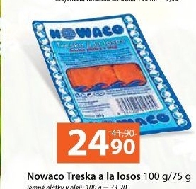 Treska a la losos Nowaco