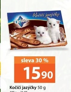 Jazýčky čokoládové Orion