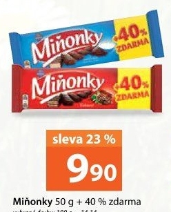 Oplatky Miňonky Opavia