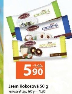 Tyčinka Jsem kokosová Chocoland
