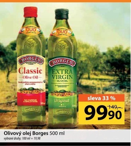 Olivový olej Borges