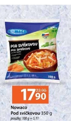 Zeleninová směs pod svíčkovou mražená Nowaco
