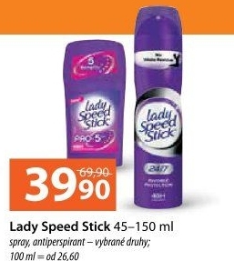 Deodorant sprej Speed Stick