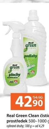 Čistící prostředky Reál Green Clean