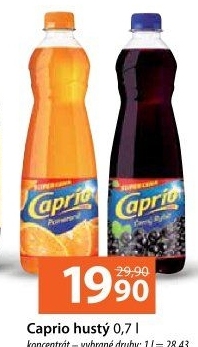 Sirup hustý Caprio