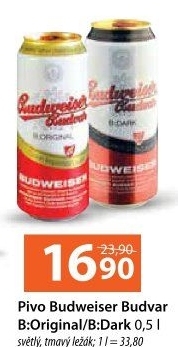 Pivo světlý ležák B: Original Budweiser Budvar