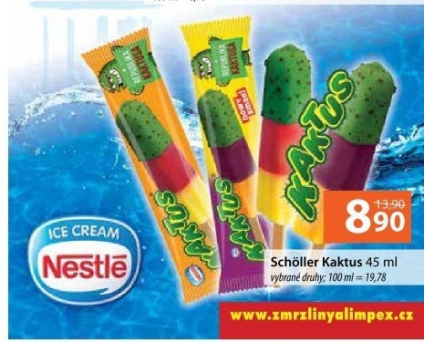 Nanuk Kaktus Schöller Nestlé