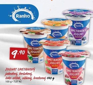 Jogurt smetanový Ranko