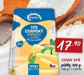 Sýr Eidam 30% Ranko