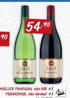 Víno Müller Thurgau Árie