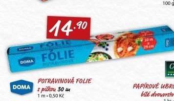 Fólie potravinová Doma