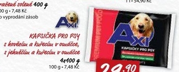 Kapsičky pro psy Axi
