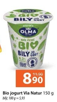 Bílý jogurt Bio Via Olma