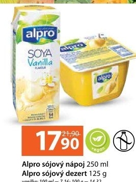 Nápoj sojový Alpro Soya