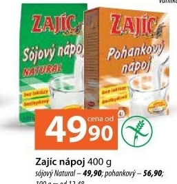 Nápoj instantní sójový Zajíc