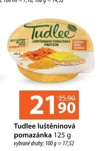 Rostlinná pomazánka Tudlee