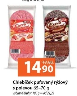 Rýžové chlebíčky pufované Druid