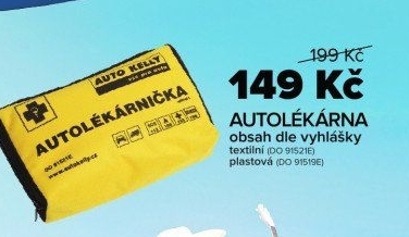 Autolékárnička Auto Kelly