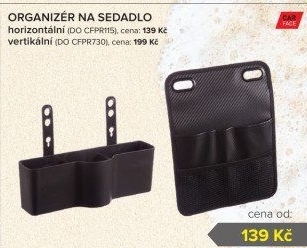 Organizér na sedadlo CarFace