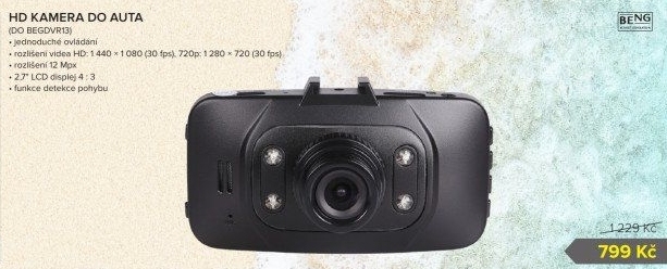 Kamera do auta Full HD Beng