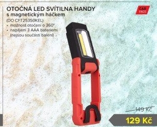 Aku pracovní LED svítilna