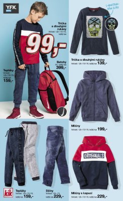 akční leták Kik textil 14.8.2019-31.8.2019
