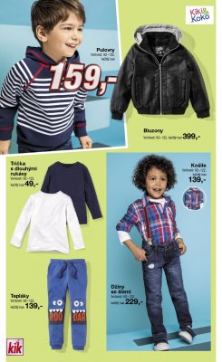 akční leták Kik textil 14.8.2019-31.8.2019