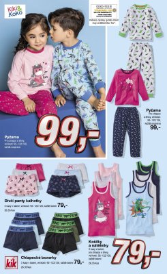 akční leták Kik textil 14.8.2019-31.8.2019