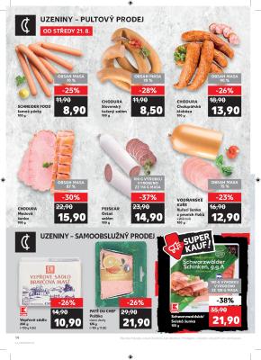 akční leták Kaufland 21.8.2019-27.8.2019