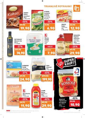 akční leták Kaufland 21.8.2019-27.8.2019