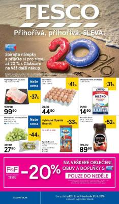 akční leták Tesco 21.8.2019-27.8.2019