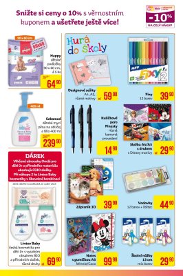 akční leták Teta drogerie 22.8.2019-2.9.2019