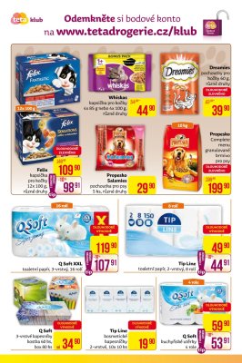 akční leták Teta drogerie 22.8.2019-2.9.2019