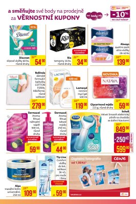 akční leták Teta drogerie 22.8.2019-2.9.2019