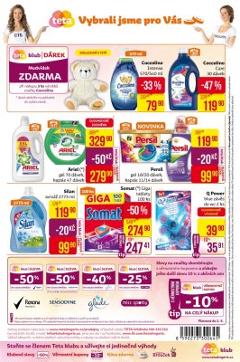 akční leták Teta drogerie 22.8.2019-2.9.2019