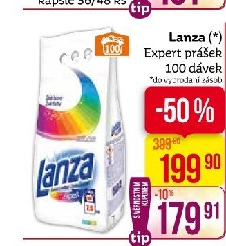 Prací prášek Lanza