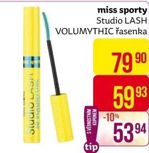 Řasenka Studio Lash 3D Volumithyc Miss Sporty