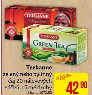 Čaj zelený Teekanne