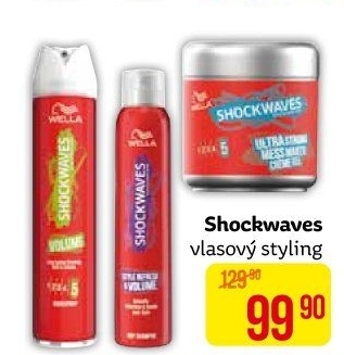 Styling vlasový Shockwaves Wella