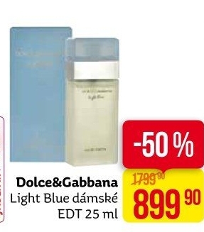 Toaletní voda dámská Light Blue Dolce&amp