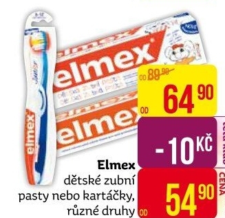 Pasta na zuby dětská Elmex