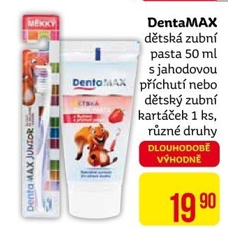 Pasta na zuby dětská Dentamax