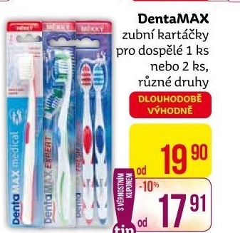 Kartáček na zuby Dentamax