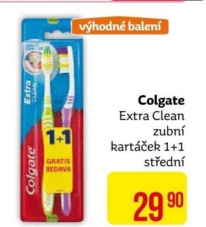 Kartáček na zuby Extra Clean Colgate