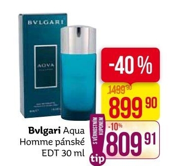 Toaletní voda Aqua Pour Homme Bvlgari