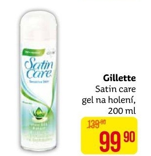 Gel na holení dámský Satin Care Gillette