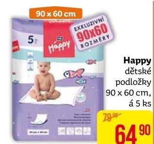Podložky přebalovací Háppy Bella