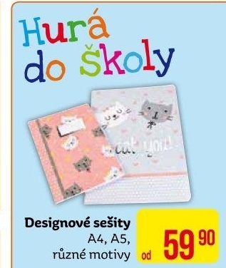 Školní sešit A4