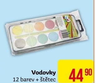 Vodové barvy