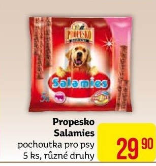 Pamlsky pro psy Salamies Propesko